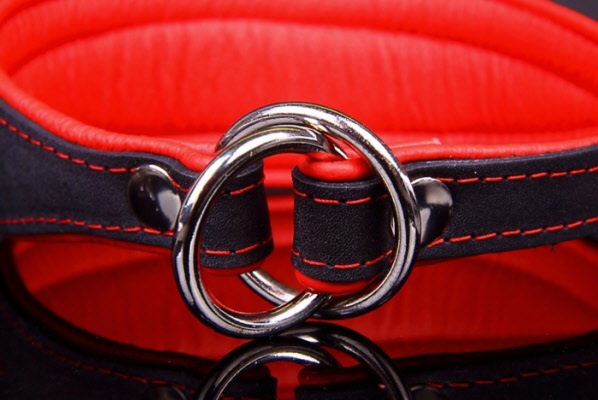 Martingale Halsband Für Hunde – Größe L, 4 Cm Breit, Nude Rot, Handgefertigt In Spanien