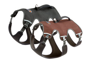 Hondentuig ERGOTREKKING XL, verstelbaar, zes bevestigingspunten met microregeling, zachte bekleding, reflecterend, harnas voor grote honden
